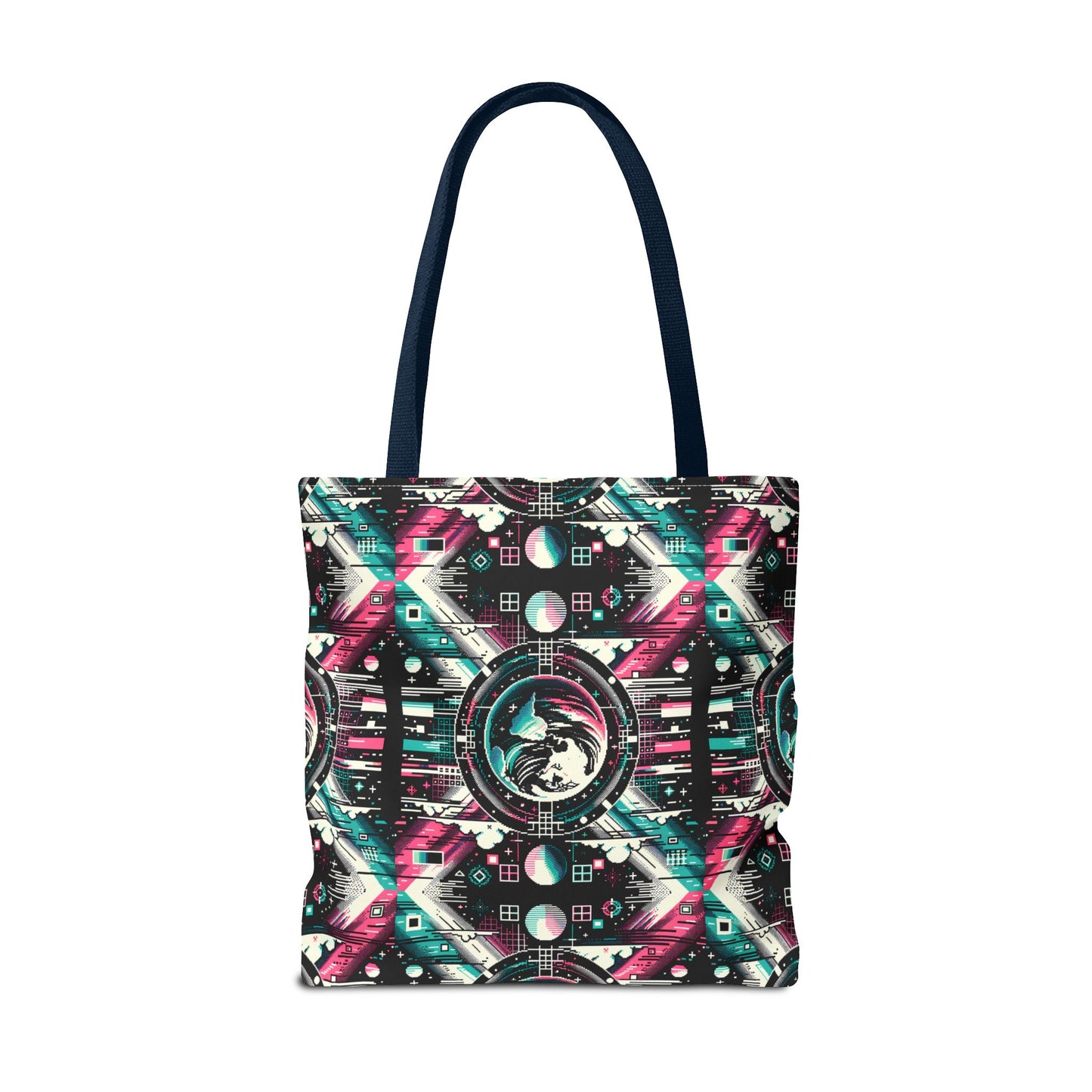 Digital Artistry Digital-native Streetwear Tote Bag - 8404 Design-62