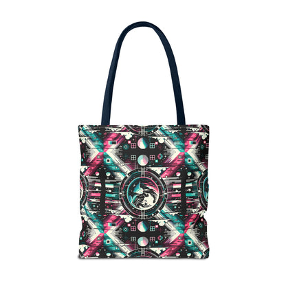 Digital Artistry Digital-native Streetwear Tote Bag - 8404 Design-62