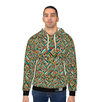 Abstract Graphic Art Modern Artistic Expression Pullover Hoodie - 8404 Design-67
