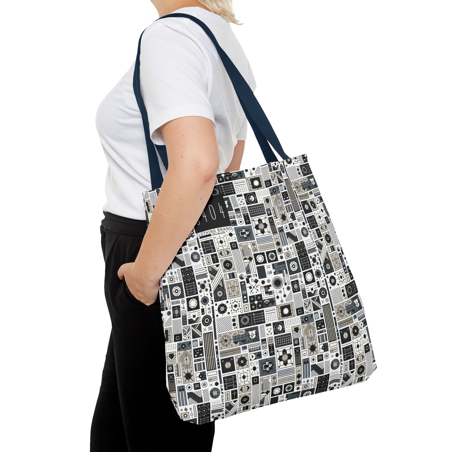 Digital Minimalism Minimalist Tech Tote Bag - 8404 Design-45