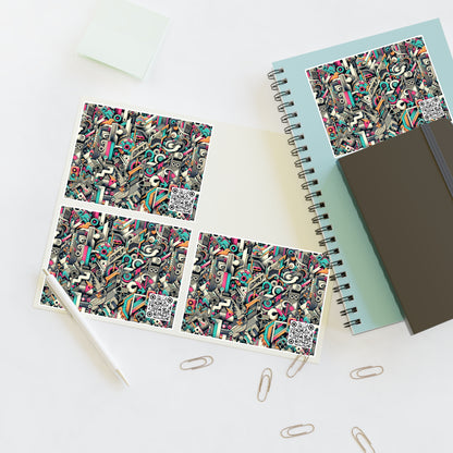 Digital Street Art Urban Street Style Sticker Sheet - 8404 Design-74