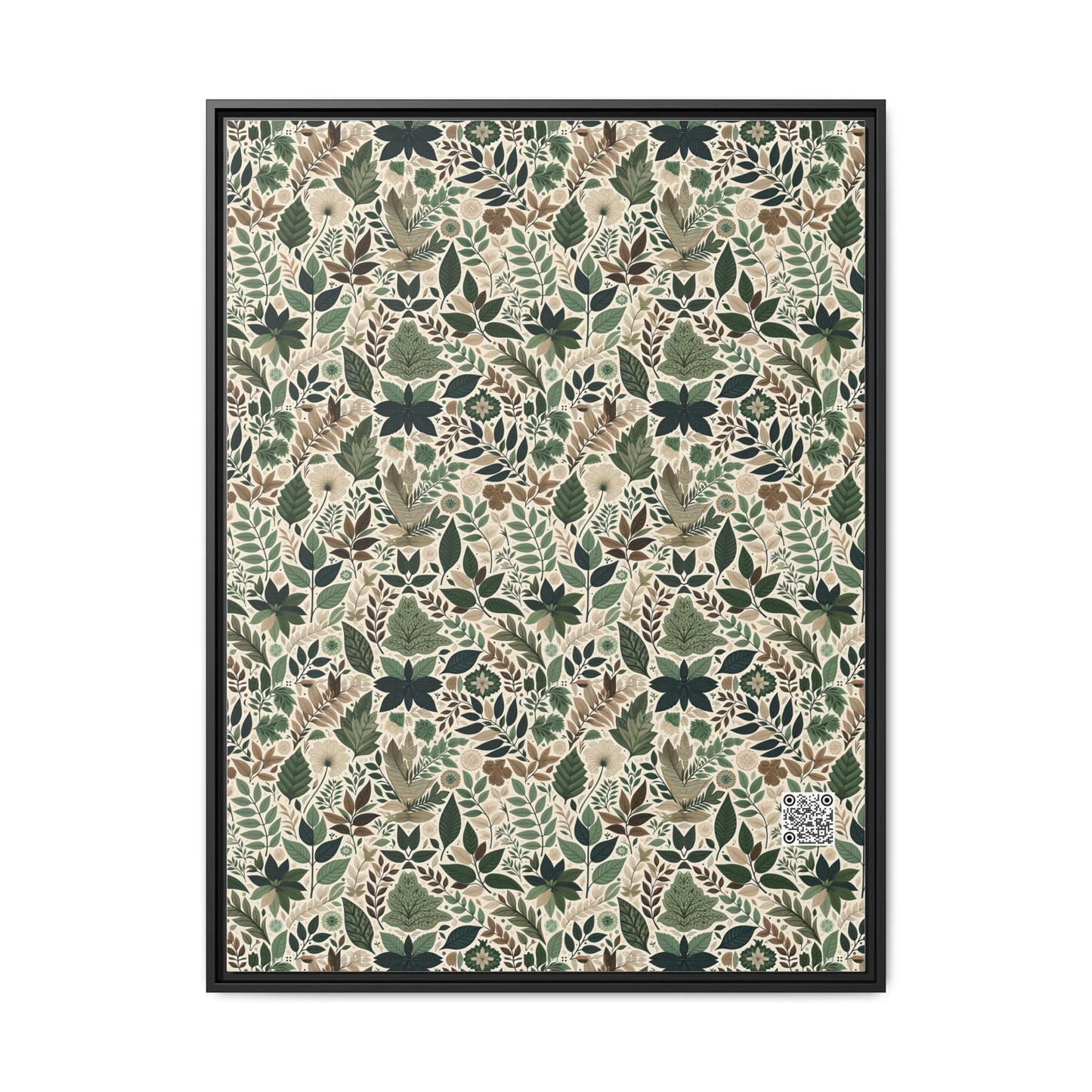 Streetwear Sustainability Environmentally Conscious Streetwear with a Natural Aesthetic Matte Canvas, Framed (multi-color) - 8404 Design-57 A