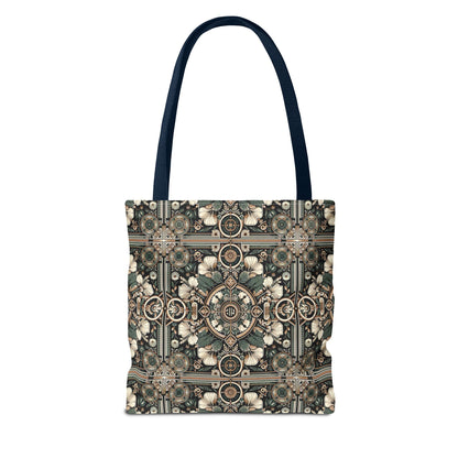 Cyber Garden Party Tech Garden Extravaganza Tote Bag - 8404 Design-66