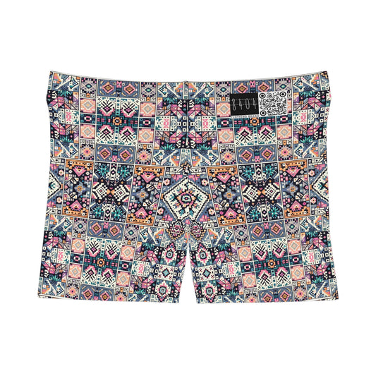 Digital Artisanal Fusion Digital Artisanal Women's Shorts - 8404 Design-65