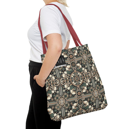 Cyber Garden Party Tech Garden Extravaganza Tote Bag - 8404 Design-66
