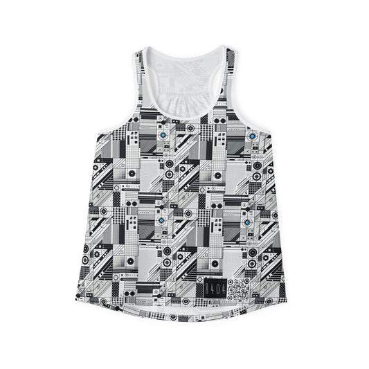 Digital Minimalism Minimalist Tech Women's Tank Top - 8404 Design-52