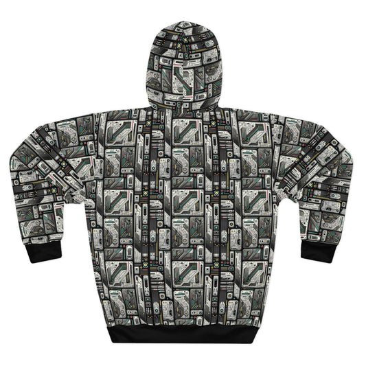 Tech Utility Gear Tech-Forward Minimalism Pullover Hoodie - 8404 Design-45