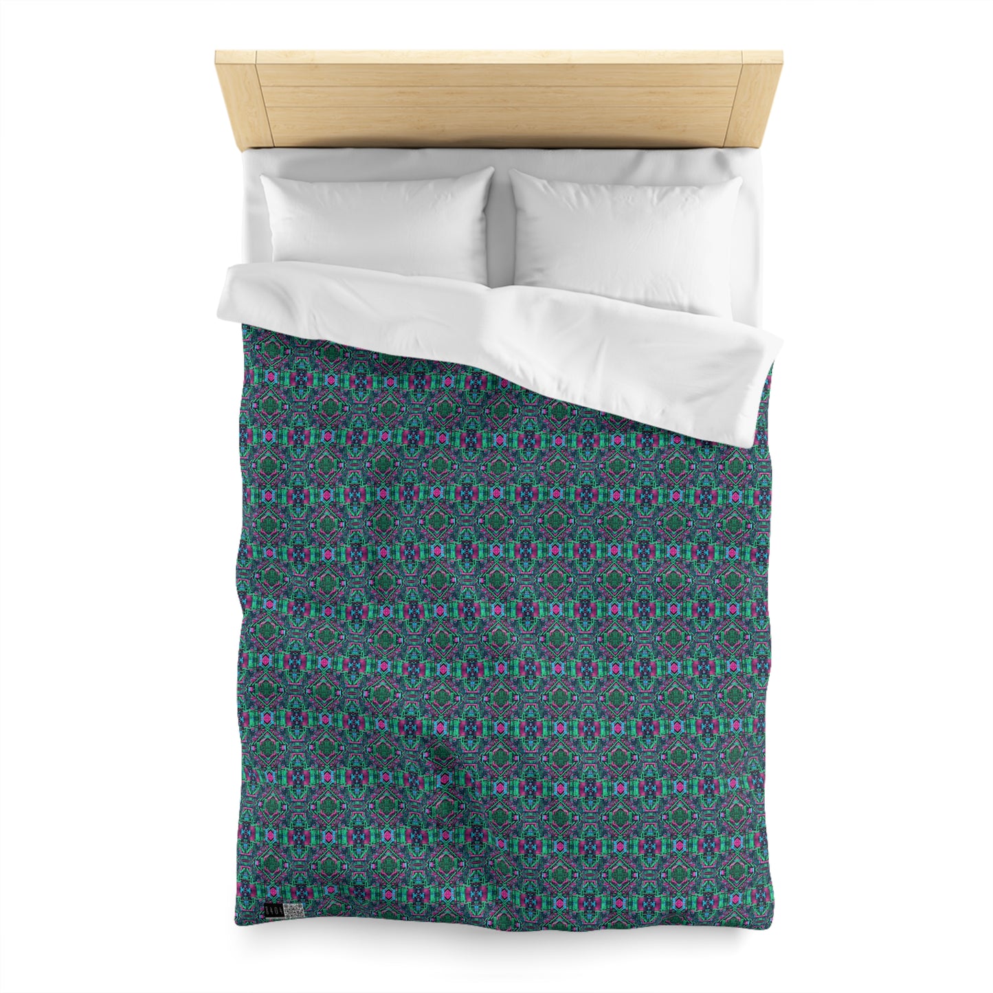 Digital Glitch Vibes Tech-Inspired Streetwear Microfiber Duvet Cover - 8404 Design-71