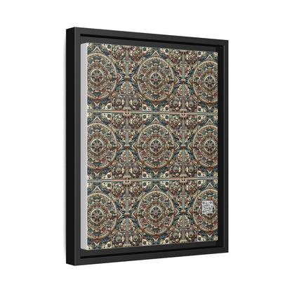 Urban Renaissance Historical Fusion With Street Edge Matte Canvas, Framed (multi-Color) - 8404 Design-57 A