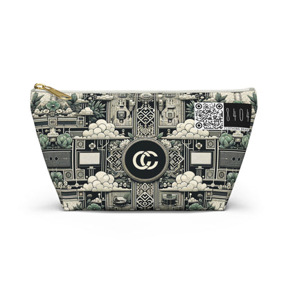 Cyber Garden Party Tech Garden Extravaganza Accessory Pouch W T-Bottom - 8404 Design-54