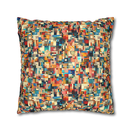 Digital Artistic Expression Artistic Streetwear Faux Suede Square Pillowcase - 8404 Design-46