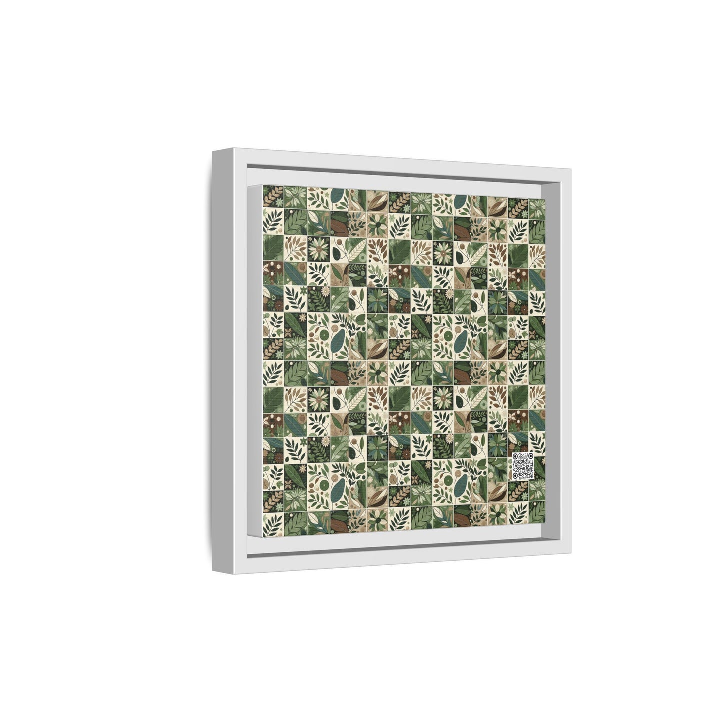 Streetwear Sustainability Environmentally Conscious Streetwear with a Natural Aesthetic Matte Canvas, Framed (multi-color) - 8404 Design-57 B