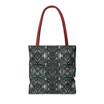 Tech Noir Tech-Forward Minimalism Tote Bag - 8404 Design-52