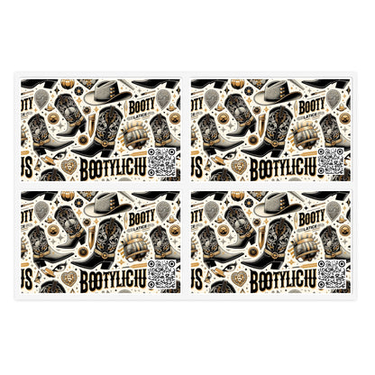 Cowboy Chic Revival Bold Western Glam Sticker Sheets - 8404 Design-60