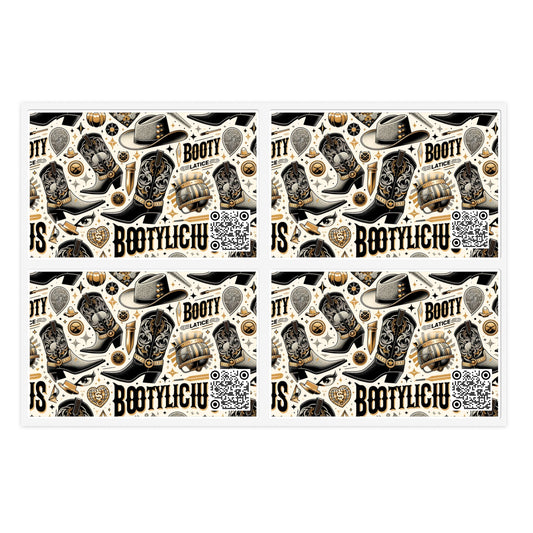 Cowboy Chic Revival Bold Western Glam Sticker Sheets - 8404 Design-60