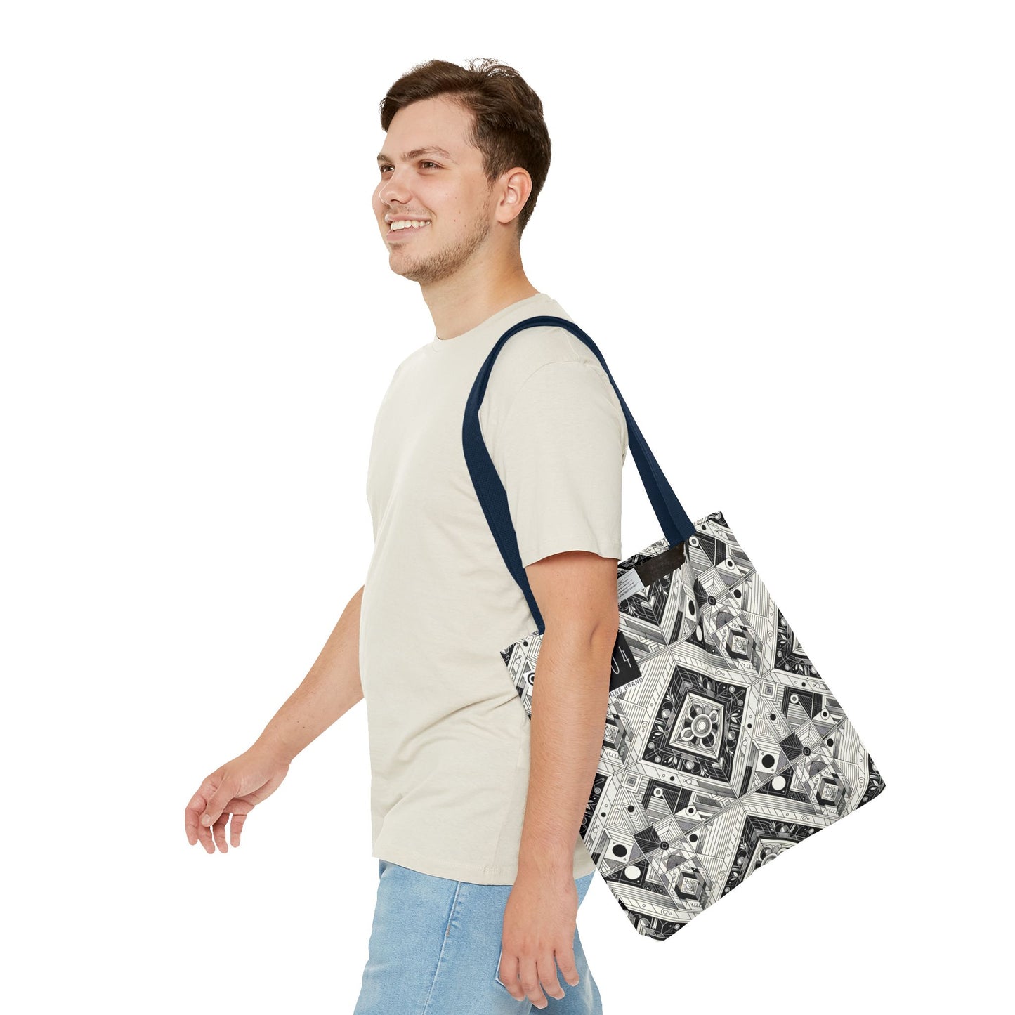 Tech Minimalism Minimalist Tech Tote Bag - 8404 Design-54
