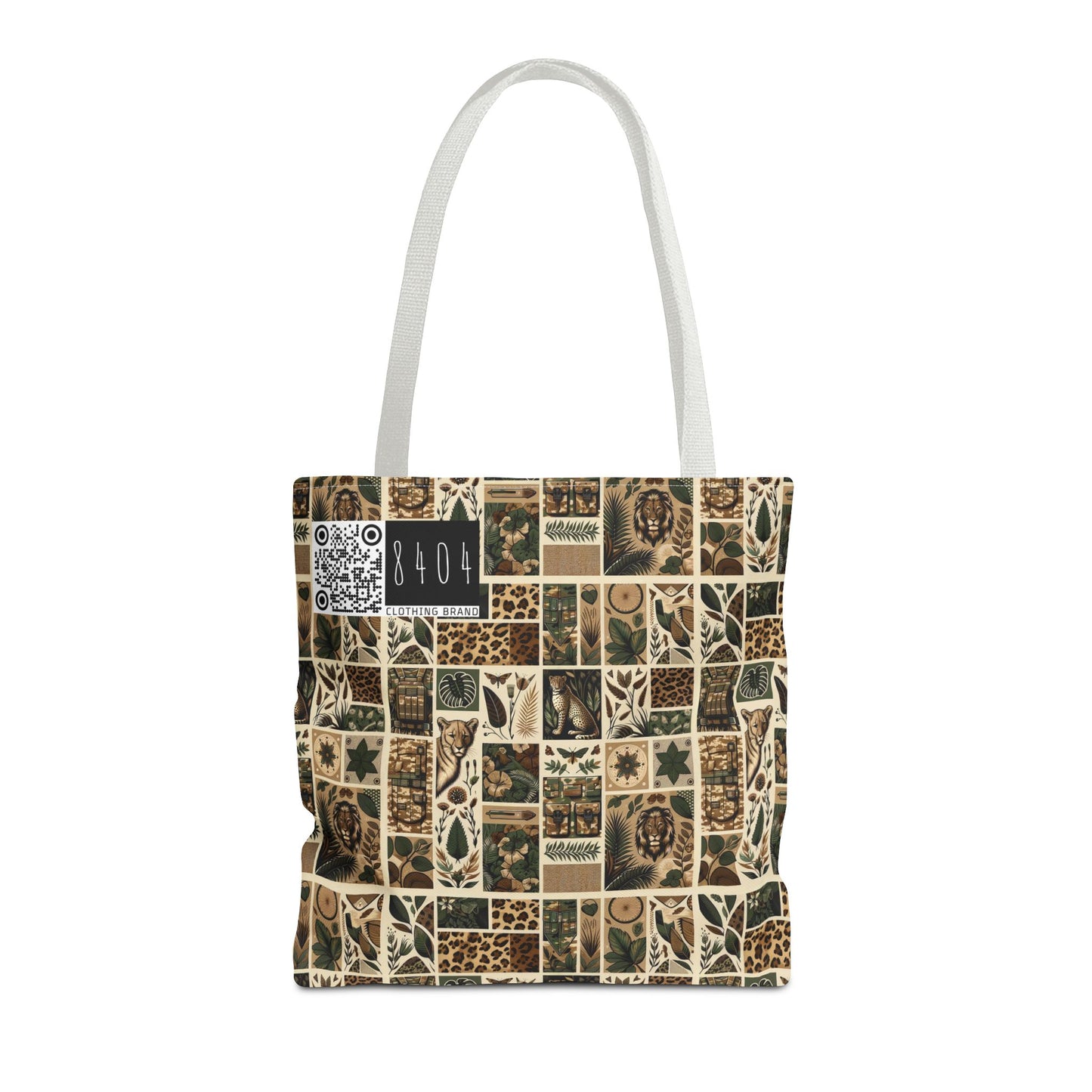 Streetwear Safari Urban Jungle Explorer Tote Bag - 8404 Design-51