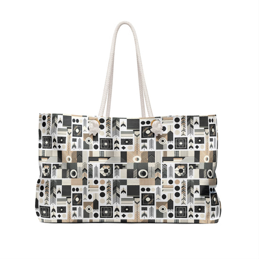 Elevated Athleisure Modern Sophistication With Sporty Elements Weekender Bag - 8404 Design-57