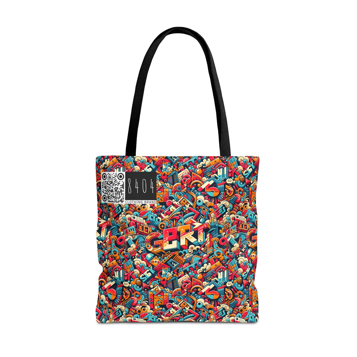 Neo-Traditional Street Art Modern Street Art Fusion Tote Bag - 8404 Design-58