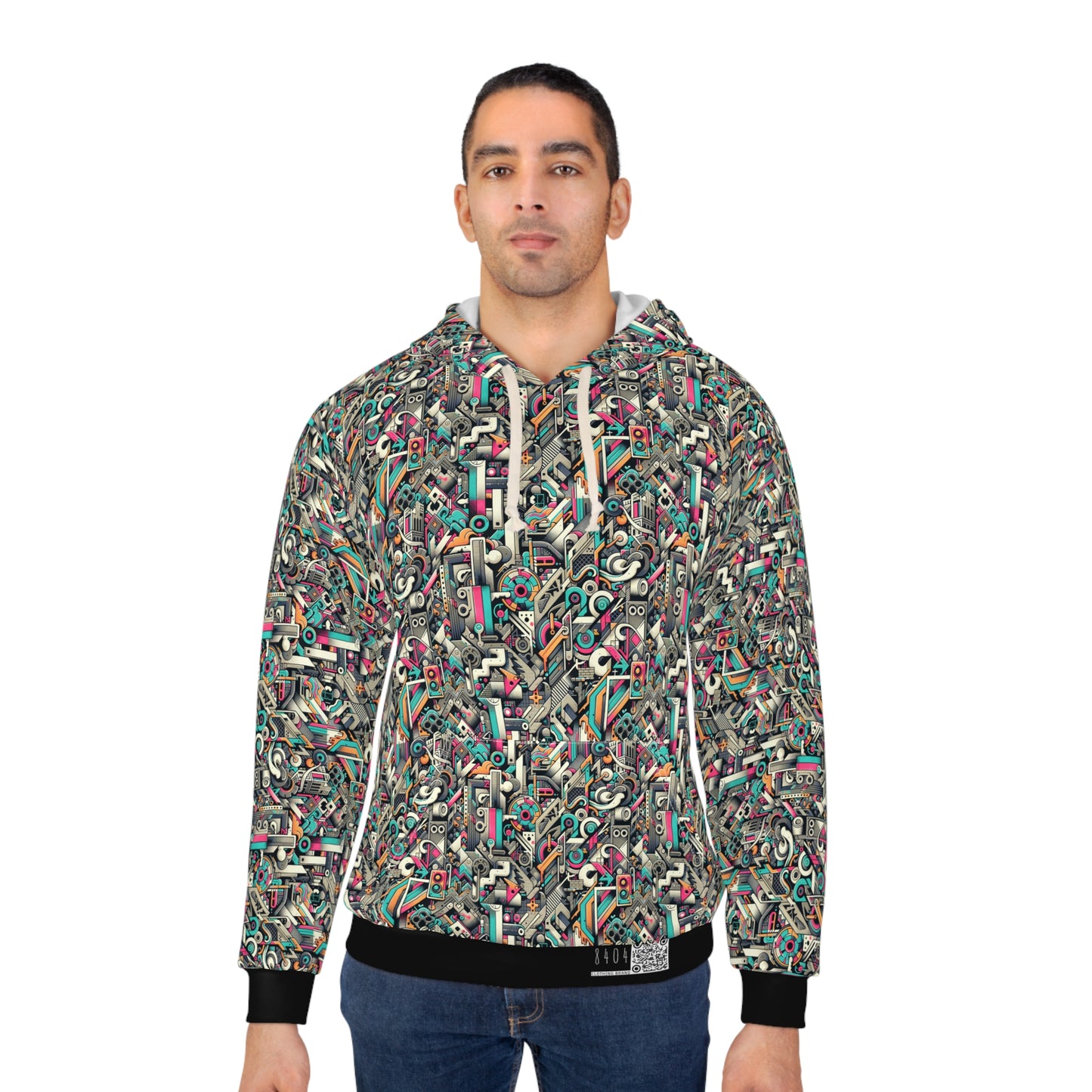 Digital Street Art Urban Street Style Pullover Hoodie - 8404 Design-74