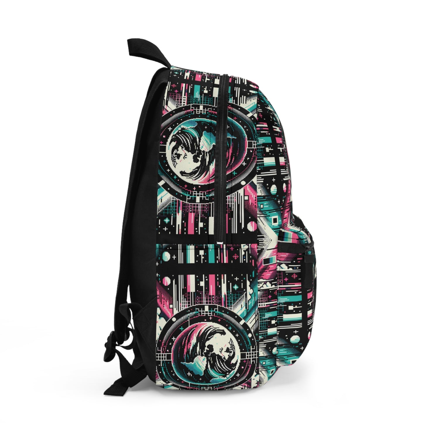 Digital Artistry Digital-native Streetwear Backpack - 8404 Design-62