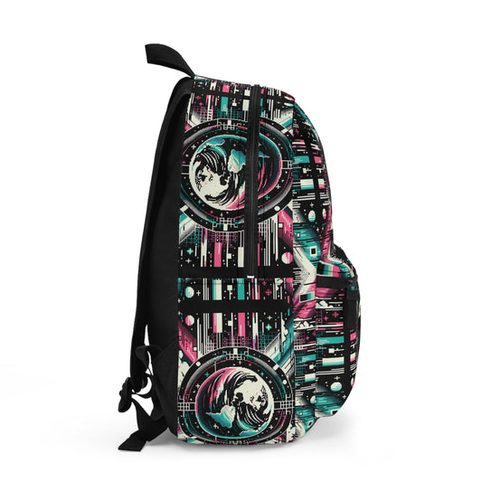 Digital Artistry Digital-native Streetwear Backpack - 8404 Design-62