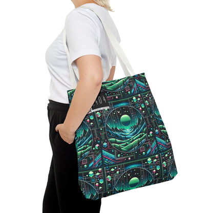 Digital Adventure Graphics Digital Explorer Tote Bag - 8404 Design-59