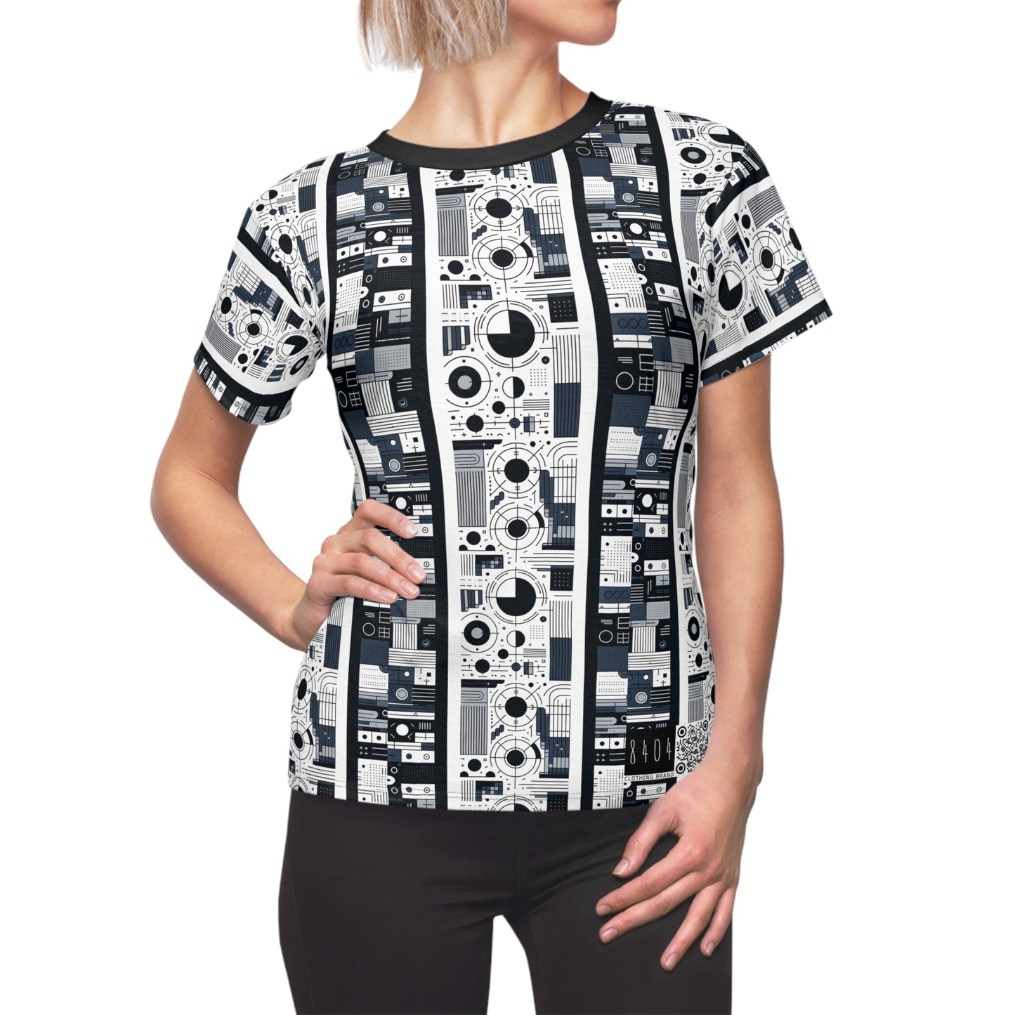 Minimalist Athleisure Minimalist Tech Women's Cut & Sew Tee - 8404 Design-54