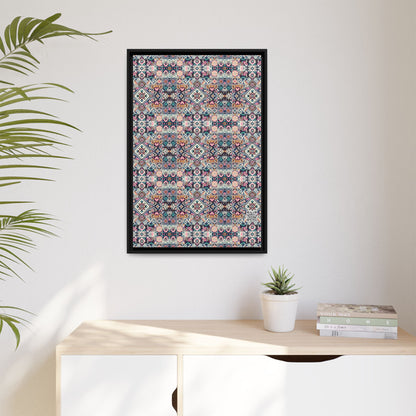 Matte Canvas, Framed (multi-Color) - 8404 Design-01