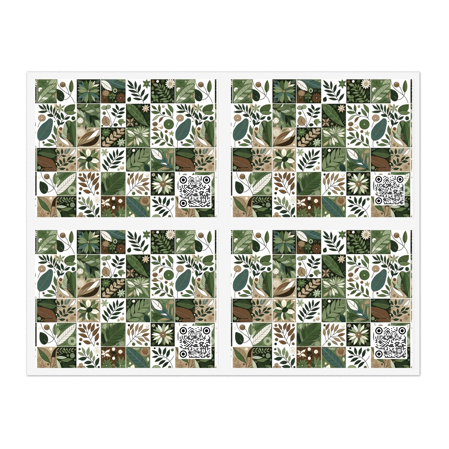 Streetwear Sustainability Environmentally Conscious Streetwear with a Natural Aesthetic Sticker Sheet - 8404 Design-57