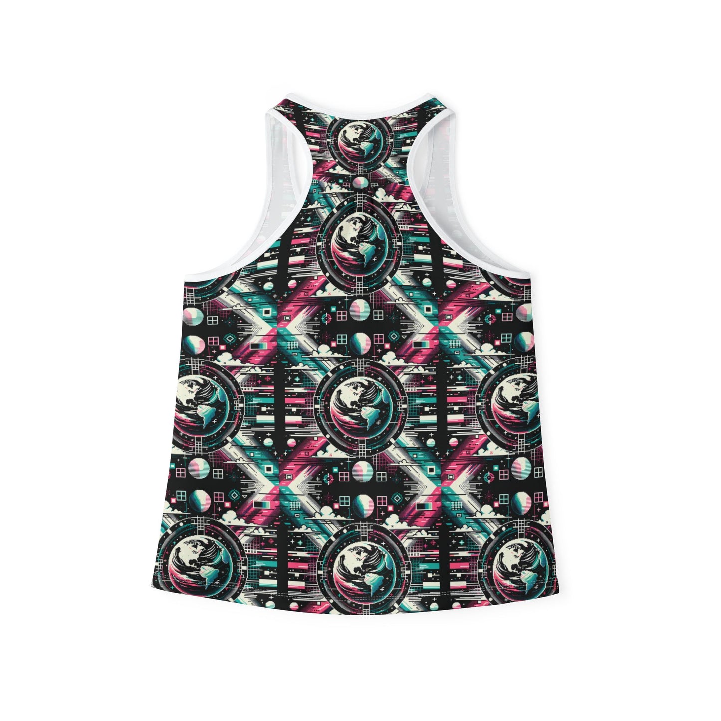 Digital Artistry Digital-native Streetwear Women's Tank Top - 8404 Design-62
