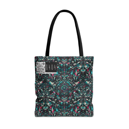 Digital Rebellion Tech-Inspired Streetwear Tote Bag - 8404 Design-54