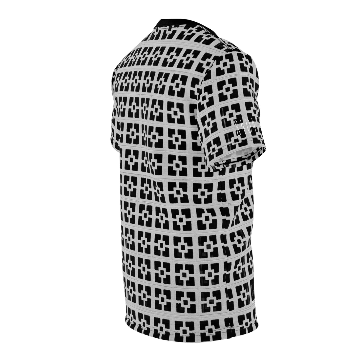8404 Design Unisex Cut & Sew Tee - "pattern 4 Black" - S/m/l/xl/2xl/3xl T-Shirt