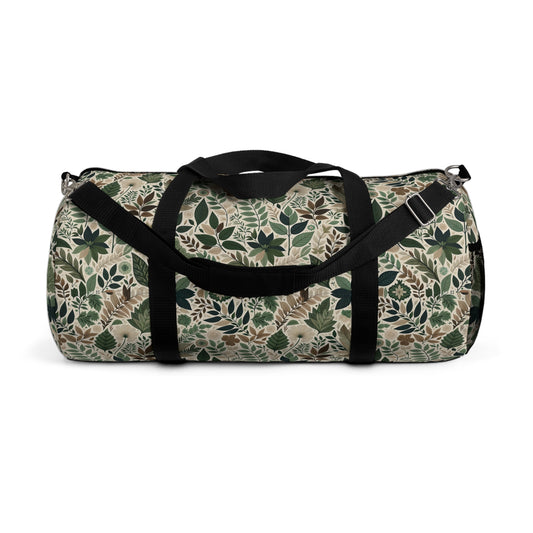 Streetwear Sustainability Environmentally Conscious Streetwear with a Natural Aesthetic Duffel Bag - 8404 Design-57