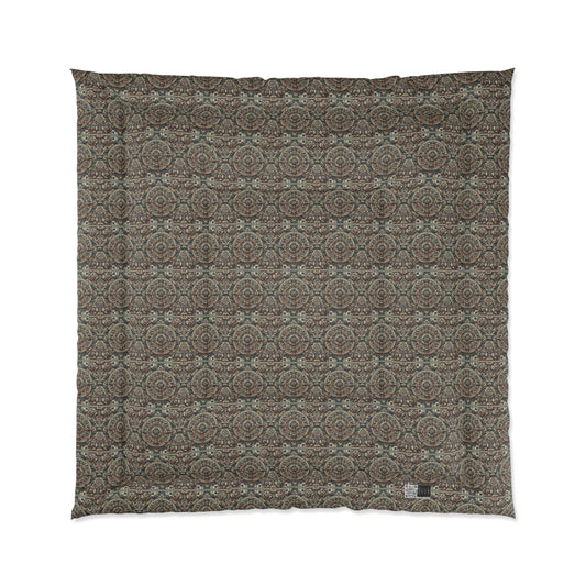 Urban Renaissance Historical Fusion With Street Edge Comforter - 8404 Design-57