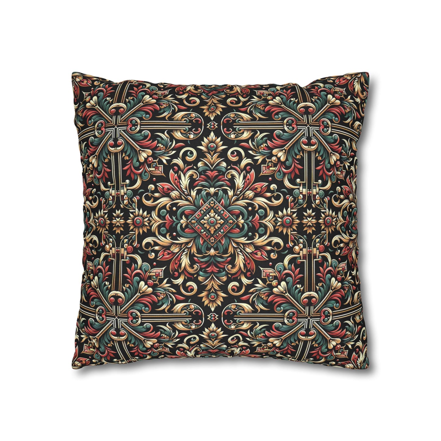 Streetwear Renaissance Artistic Clash of Old and New Spun Polyester Square Pillowcase - 8404 Design-46