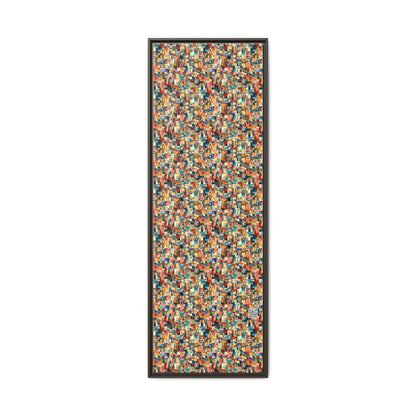Digital Artistic Expression Artistic Streetwear Matte Canvas, Framed (multi-Color) - 8404 Design-46 B