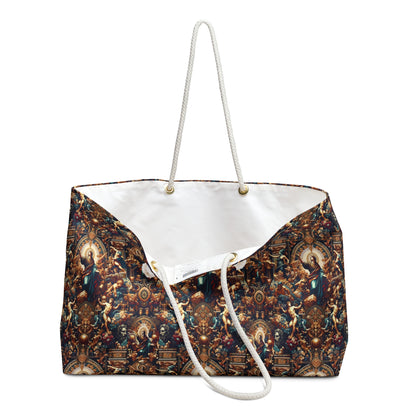 Digital Renaissance Luxurious Streetwear Inspired By Classical Art With a Modern Twist Weekender Bag - 8404 Design-64
