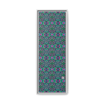 Digital Glitch Vibes Tech-Inspired Streetwear Matte Canvas, Framed (multi-Color) - 8404 Design-71 B