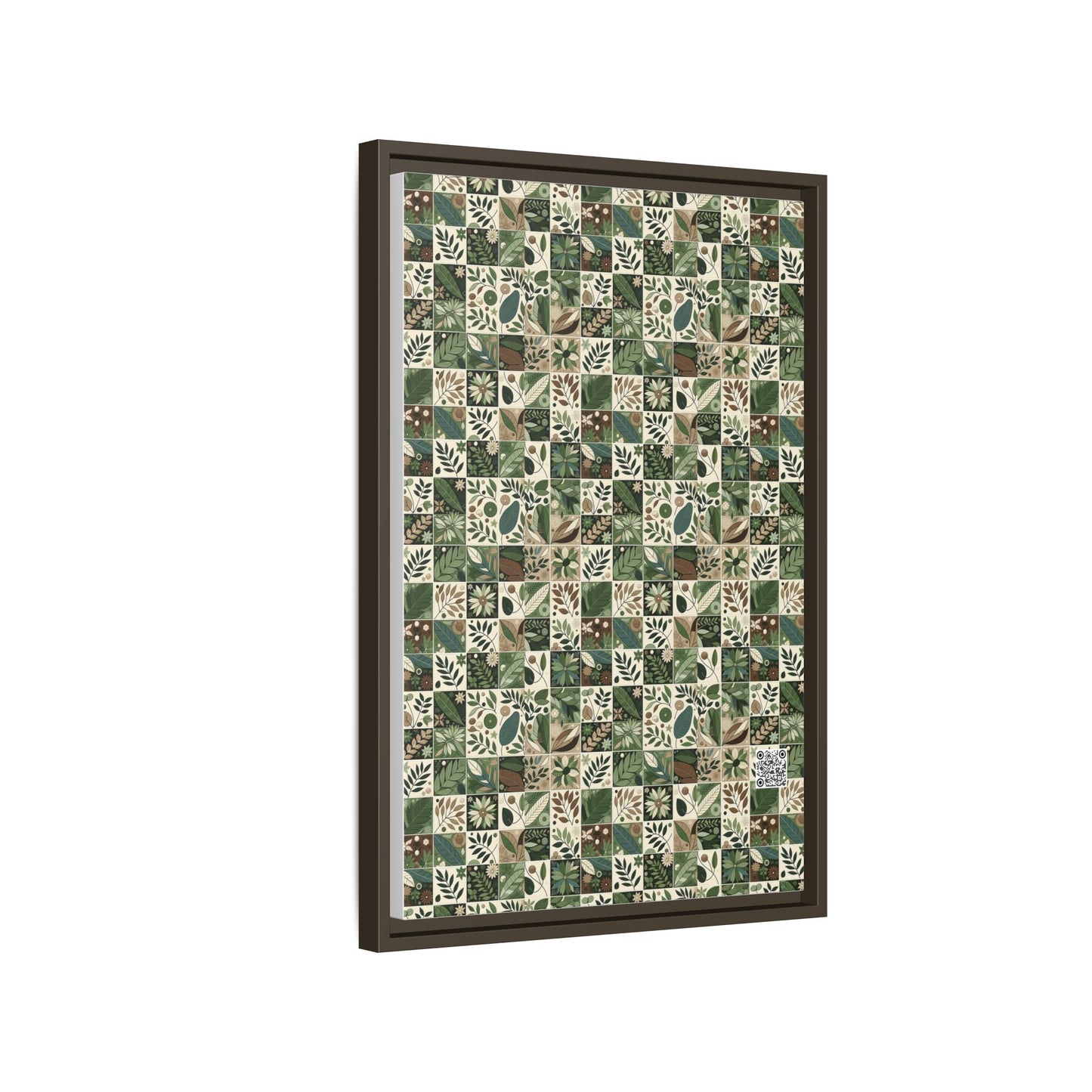 Streetwear Sustainability Environmentally Conscious Streetwear with a Natural Aesthetic Matte Canvas, Framed (multi-color) - 8404 Design-57 B