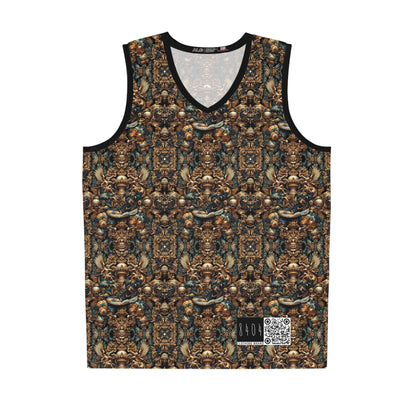 Digital Renaissance Luxurious Streetwear Inspired By Classical Art With a Modern Twist Basketball Jersey - 8404 Design-50