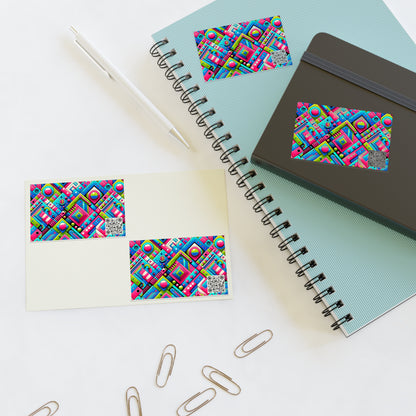 Neon Street Pop Vibrant and Eye-catching Sticker Sheet - 8404 Design-63