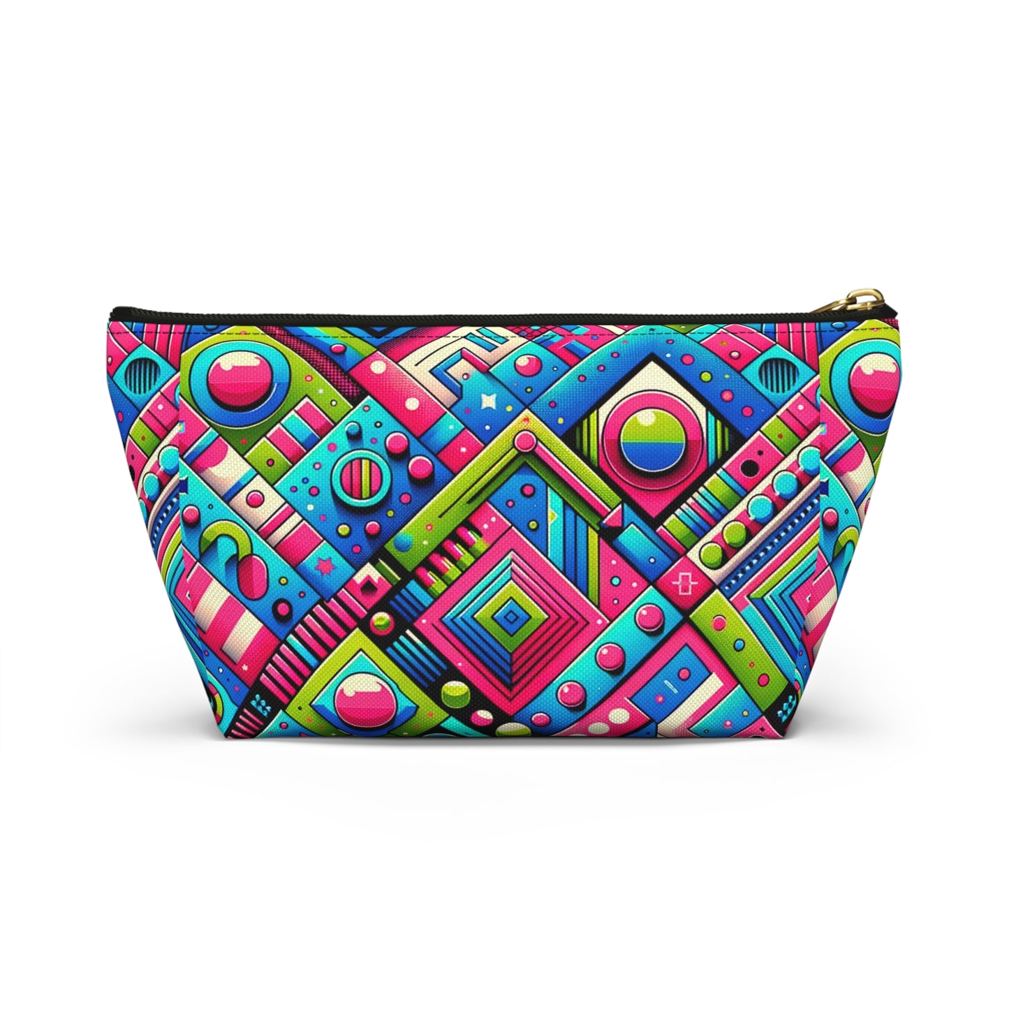 Neon Street Pop Vibrant and Eye-catching Accessory Pouch W T-bottom - 8404 Design-63