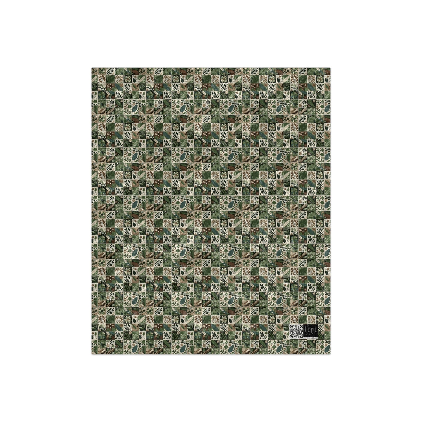 Streetwear Sustainability Environmentally Conscious Streetwear with a Natural Aesthetic Crushed Velvet Blanket - 8404 Design-57