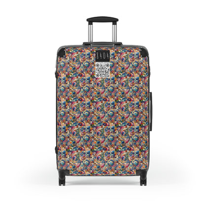 Digital Artistic Expression Artistic Streetwear Suitcase - 8404 Design-49