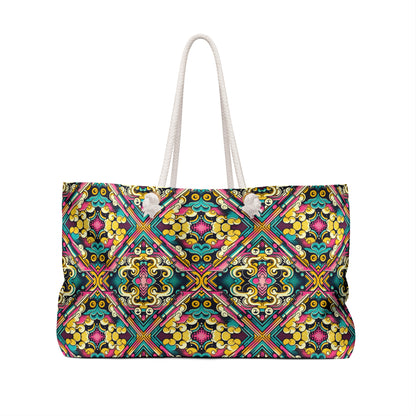 Neon Pop Art Revival Pop Culture Retro Weekender Bag - 8404 Design-59