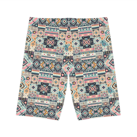 Digital Artisanal Fusion Digital Artisanal Women's Bike Shorts - 8404 Design-55