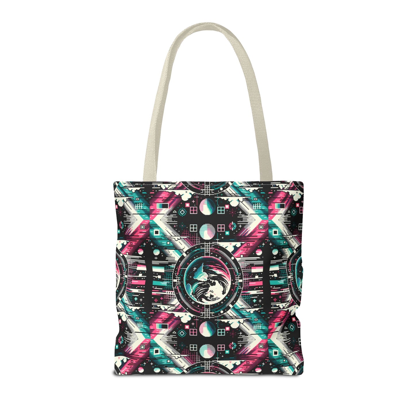 Digital Artistry Digital-native Streetwear Tote Bag - 8404 Design-62