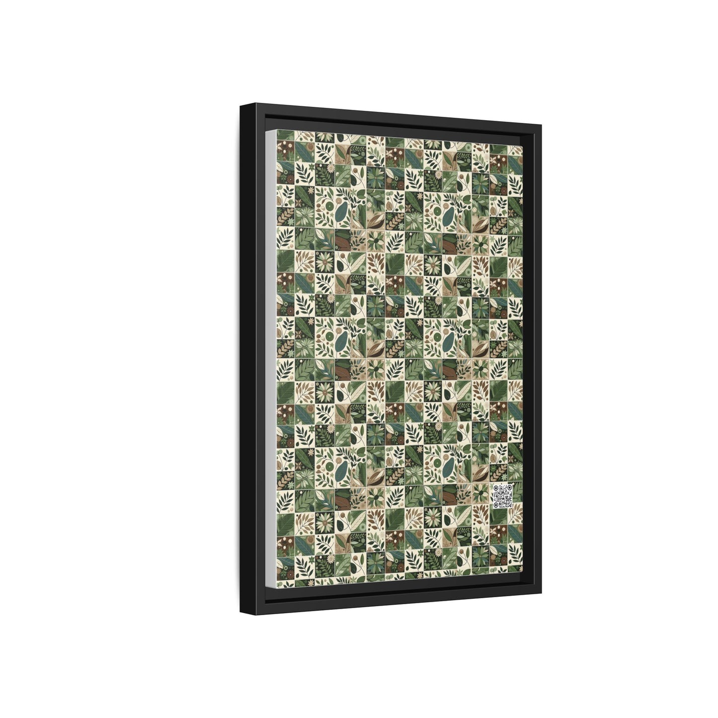 Streetwear Sustainability Environmentally Conscious Streetwear with a Natural Aesthetic Matte Canvas, Framed (multi-color) - 8404 Design-57 B