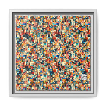 Digital Artistic Expression Artistic Streetwear Matte Canvas, Framed (multi-Color) - 8404 Design-46 B